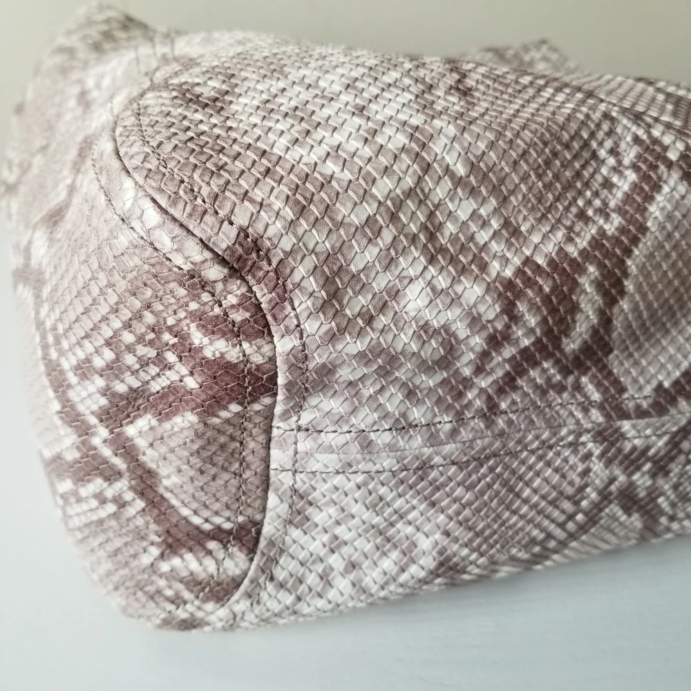 Michael Kors Reptile Slouchy Hobo Bag